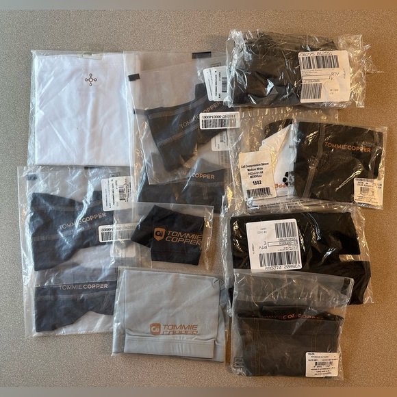 Bundle of 10 Tommie Copper Calf/Ankle/Knee & Misc Sleeves - NWT/NIP - Picture 1 of 2